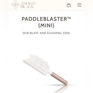 Ashley Black White and Brown Mini PaddleBlaster